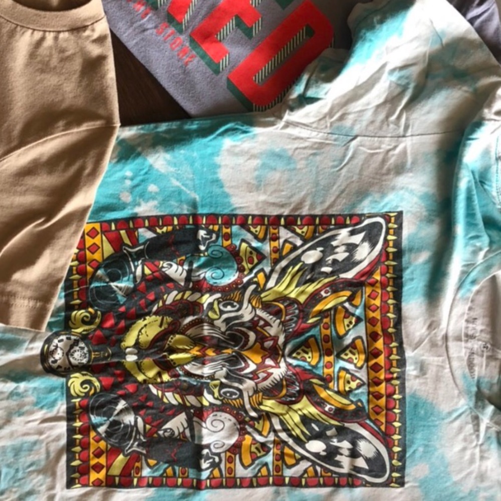 Blue Tye-Dye mellow shirt